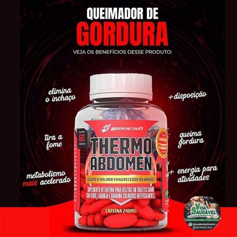 Thermo Abdomen 60 Tabletes Body Action Shopee Brasil