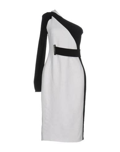 Antonio Berardi Knee Length Dresses In White Modesens Knee Length