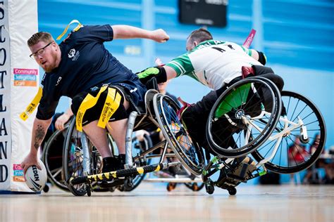 Paralympiques Le Rugby Fauteuil Comment A Marche