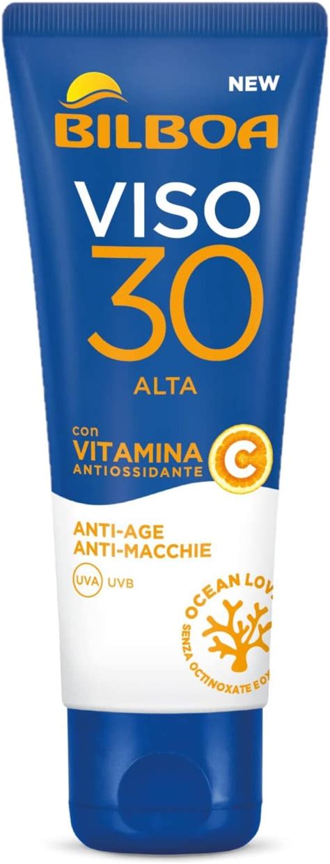 Bilboa Crema Viso Solare Con Protezione SPF 30 Crema Con Vitamina C