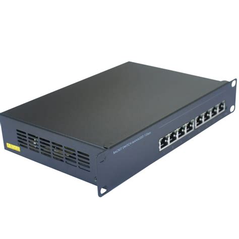 8 Port Gigabit Switch for 10" Rack | Rackit