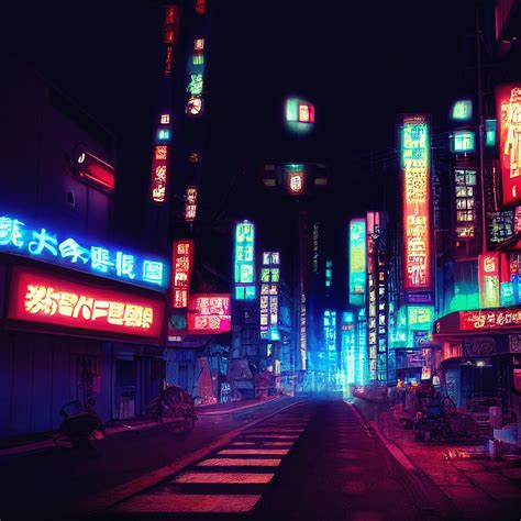 cyberpunk night city on Behance