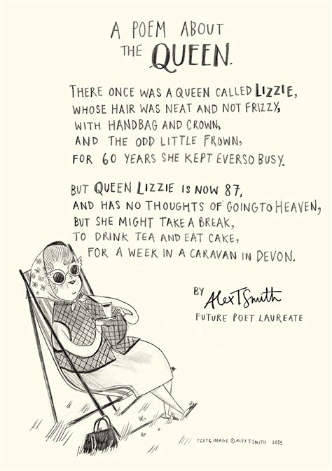 Alex T Smith From My Sketchbook A Poem About The Queen