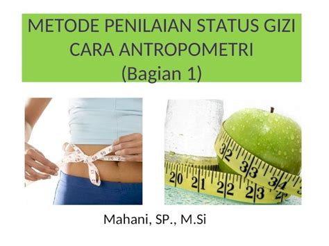 Ppt Metode Antropometri Dokumen Tips