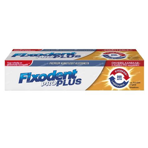 Fixodent Pro Plus Duo Action Pâte Adhésive 40 g Vente en ligne