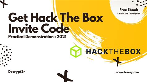 Hack The Box How To Get Invite Code Latest Method 2021 Decrypt3r