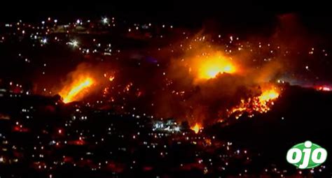 Chile Reportan incendio forestal de grandes proporciones en Valparaíso