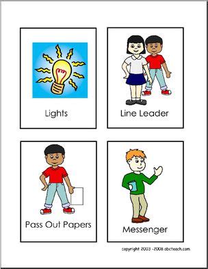 Classroom Helpers Page Of Abcteach