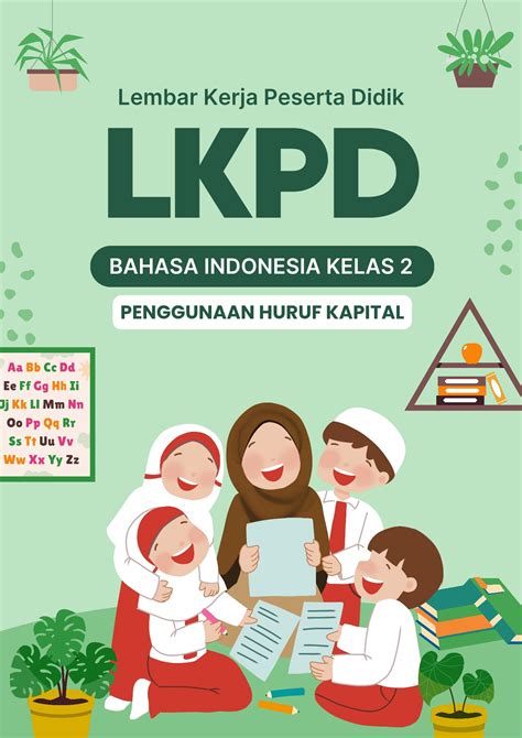 media kurikulum merdeka sd lkpd penggunaan huruf kapital kelas