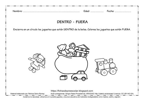 Fichas De Educaci N Preescolar Conceptos B Sicos En Educaci N Infantil