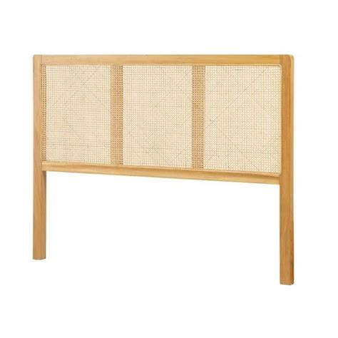 Tête De Lit En Cannage 160 Cm Teck Et Rotin Naturel Celaya Ii Vente Unique Cdiscount