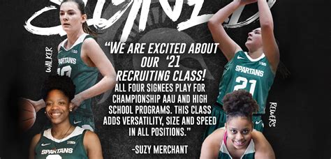 Womens Basketball Announces 2021 Recruiting Class Msutoday