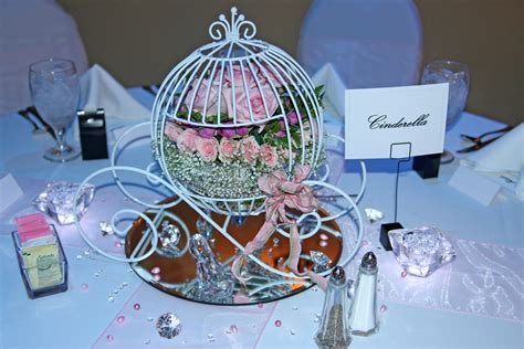 Cinderella Centerpiece Cinderella Bridal Shower Cinderella