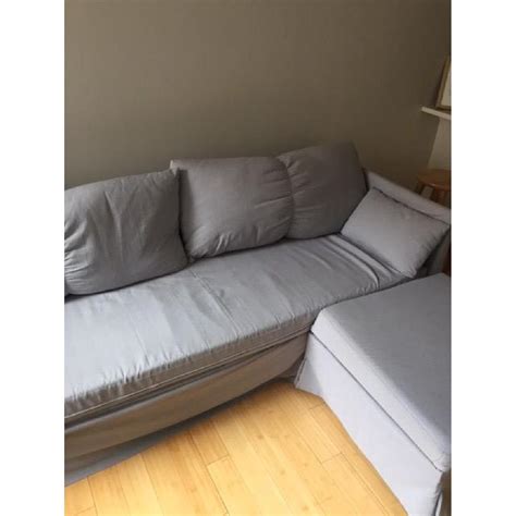 Ikea Sandbacken Corner 3 Piece Sleeper Sofa Aptdeco