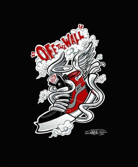 vans off the wall sticker :: Behance