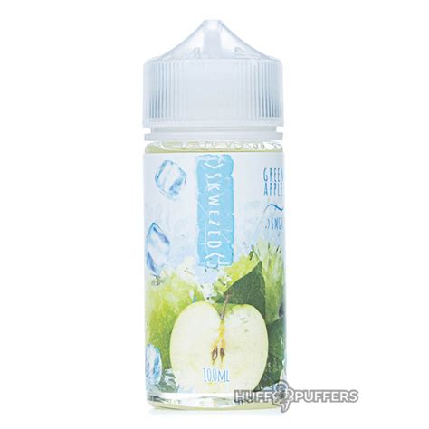 Green Apple Ice E Juice Skwezed 100ml Huff And Puffers