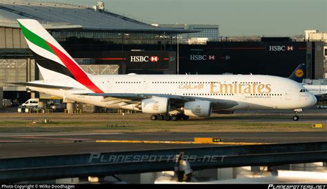 A Eov Emirates Airbus A Photo By Wilko Doodhagen Id