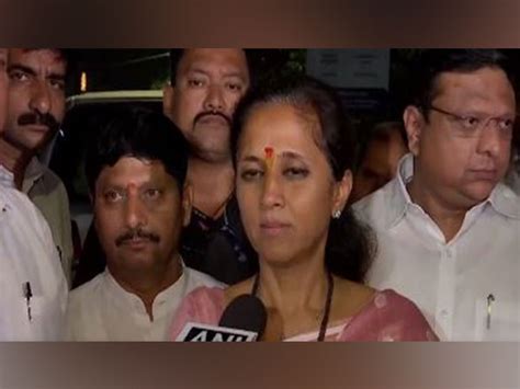 Wonder Why Disqualification Plea Was Moved Against Ncp Mps Supriya