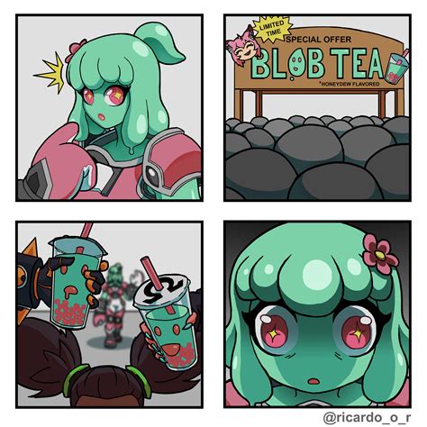 It took a while to explain to her the bubble tea wasnt actually made of