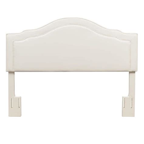 Reviews For Steve Silver Edmond Pearl White Queen Upholstered Headboard