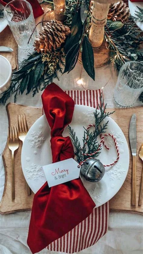 Christmas Dinner Table Decoration Ideas Christmas Table Settings