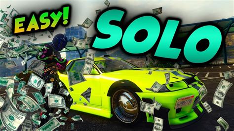 New Solo Money Glitch Easy Car Duplication Glitch Retro Dupe Gta