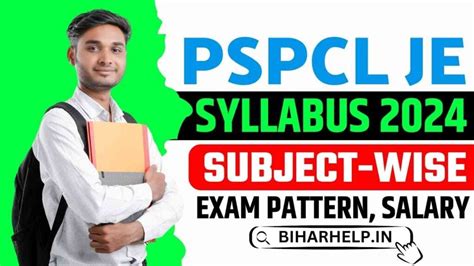 PSPCL JE Syllabus 2024 Junior Engineer Subject Wise Syllabus Exam