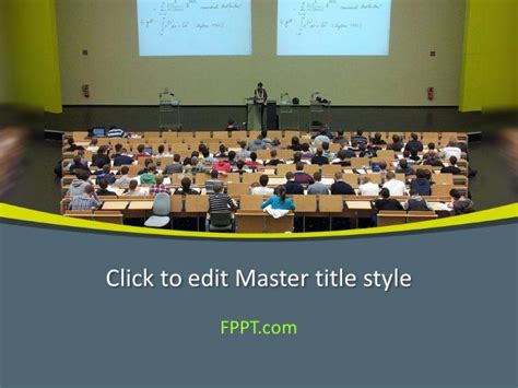 Lecture Powerpoint Templates