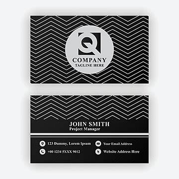 Business Card Design Template Address Place Template Vector, Address, Place, Template PNG and ...