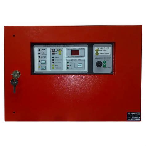 DEEPTRONICS 2 Zones Gas Release Fire Alarm Control Panel For