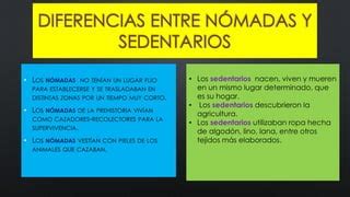 Pueblos nómadas y_sedentarios para niños | PDF