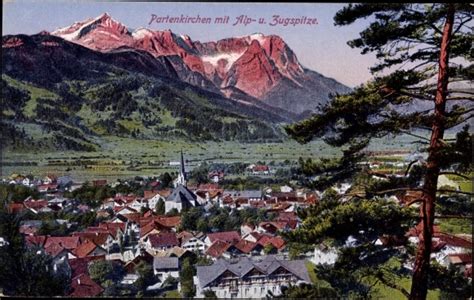 Ansichtskarte Postkarte Garmisch Partenkirchen Akpool De