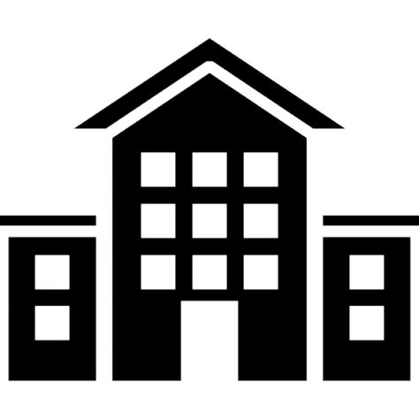 School Building Icons Free Download