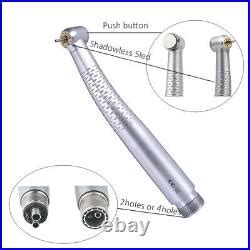 Dental Led Shadowless High Speed Handpiece Water Spray W H Type