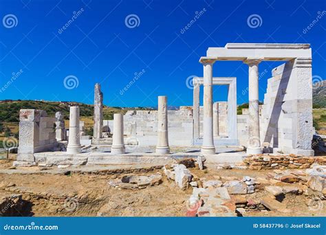 Demeter`s Temple Ruins Royalty-Free Stock Photo | CartoonDealer.com ...