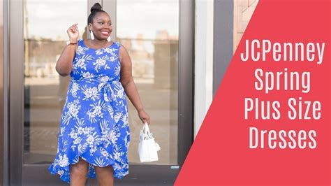 JCPenney Plus Size Spring Dresses Haul - YouTube