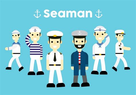 Seaman Vector Pack 166796 Vector Art at Vecteezy