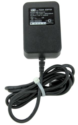 Yhi Model 898 1015 U12 Power Adapter 12v 1250ma Ebay