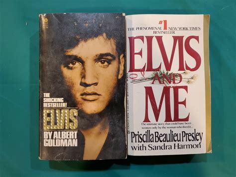 Mavin | Elvis and Me by Priscilla Presley & ELVIS by Albert Goldman