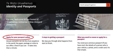 T Nz Apply For Your Passport Online New Zealand Department Of Internal Affairs