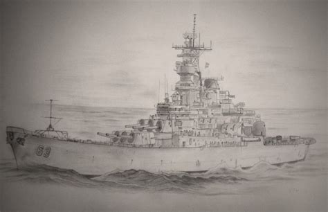 USS Missouri (BB-63). | Uss missouri, Ship art, Cool artwork