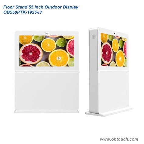 OB550PTK 1925 I3 Floor Stand 55 Inch Outdoor Display LCD Horizontal