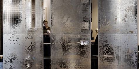 Perforated Metal Panels For Space Partition Wall Design