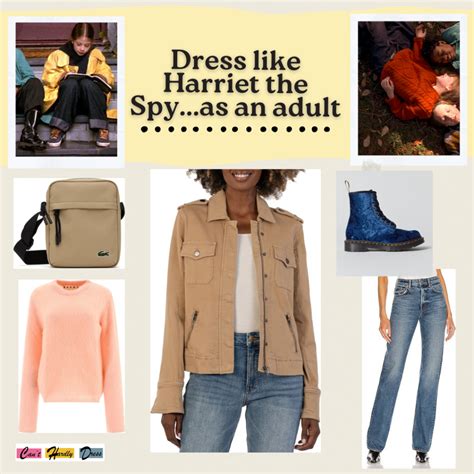 How to Dress Like Harriet the Spy but as an adult - Can't Hardly Dress