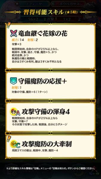 【feh】花嫁ソフィーヤのステータスは速さを捨てた攻撃耐久型！！ 専用武器『竜血継ぐ花嫁の花』はレイヴンと絶対追撃を両立した性能だ