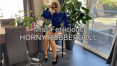 Horny Rubberdoll Miss Fetilicious Clips Sale
