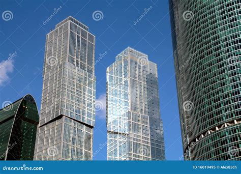 High Rise Office Buildings Stock Image Image Of Shine 16019495