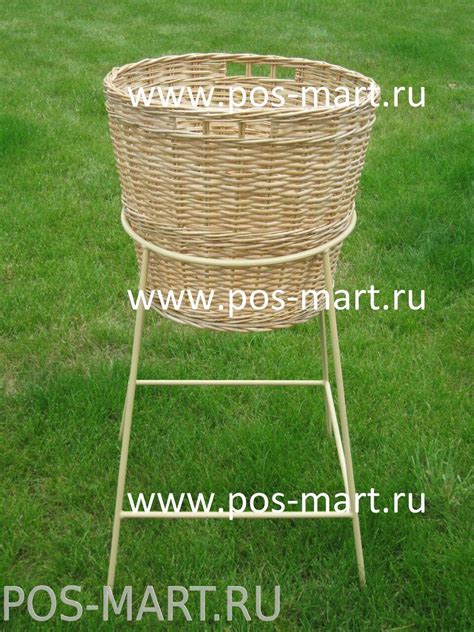 Торговые напольные корзины для магазинов - Купить плетеные напольные ...