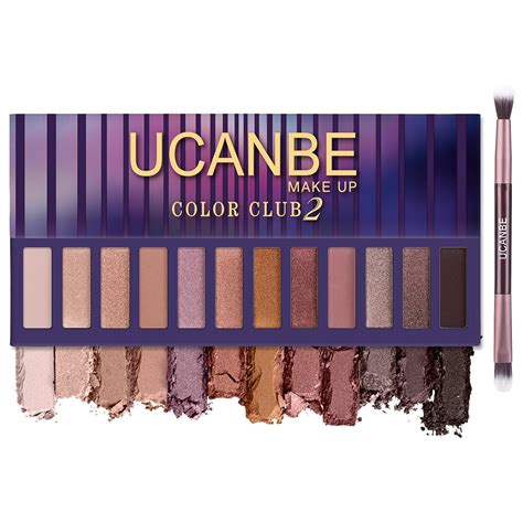 Amazon UCANBE 12 Color Eyeshadow Makeup Palette Naked Nude Eye