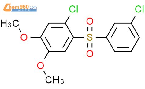 91170 98 8 Benzene 1 Chloro 2 3 Chlorophenyl Sulfonyl 4 5 Dimethoxy